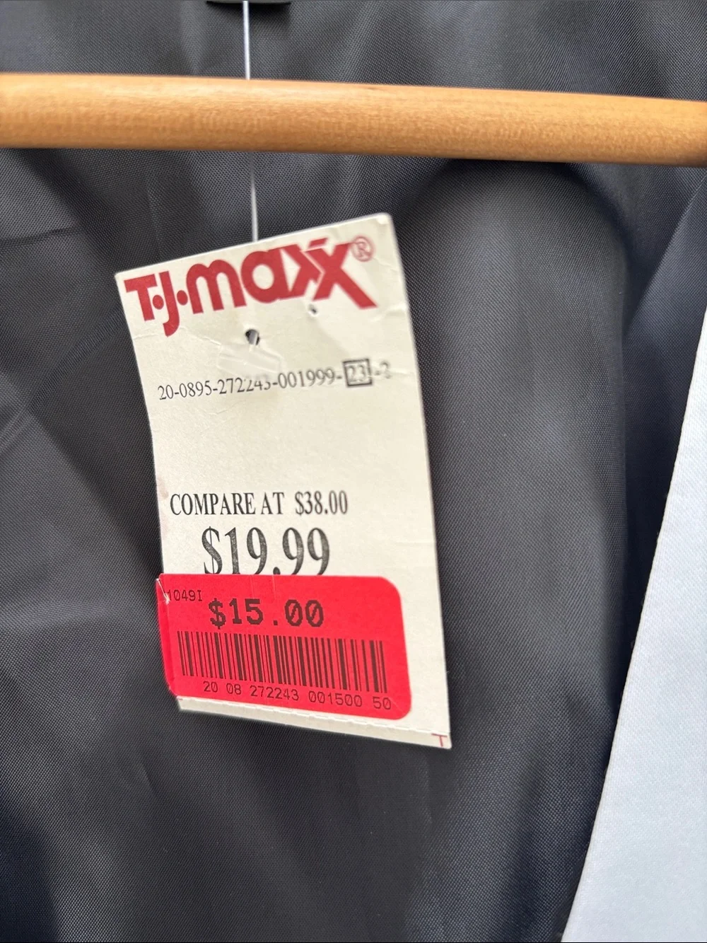 Nicole Miller Light Gray and Black Men's Dress Vest